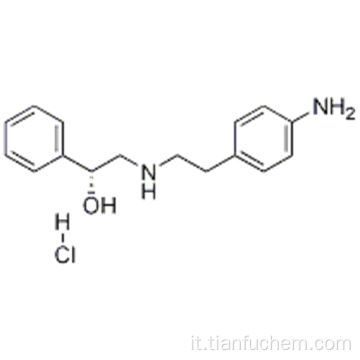 (alfaR) -alfa - [[[2- (4-amminofenil) etil] ammino] metil] benzenemetanolo cloridrato CAS 521284-22-0